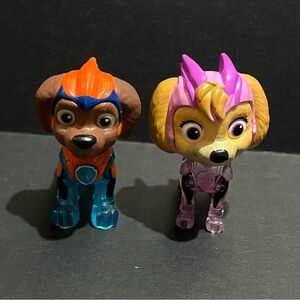 Paw Patrol The Mighty Movie Mighty Skye and Zuma Figures